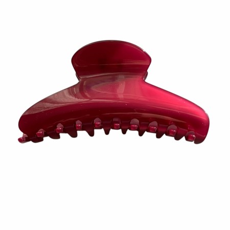 Fransk Hårklype, Burgunder, 11x5cm