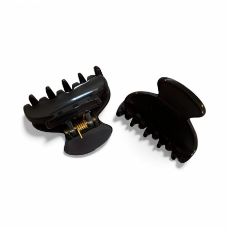 2 pk. Mini hårklype Sort. Fransk