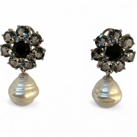 MADREPERLAPERLE ØREDOBB