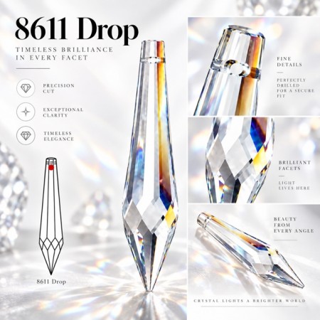8611 drop - 63 x 13mm- 6 pack.