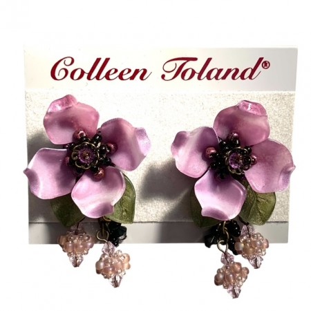 Vintage COLLEEN TOLAND Øredobber Kun 1 par