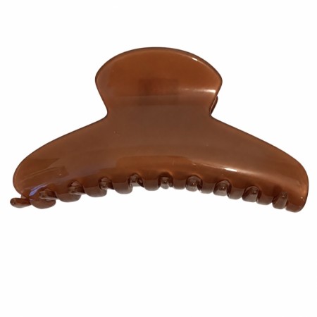 Fransk hårklype - Karamell 11.5 cm